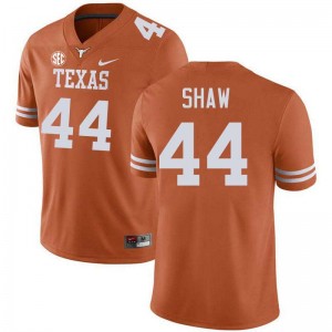 #44 Travis Shaw UT Austin Texas Orange Men Jersey High School Football
