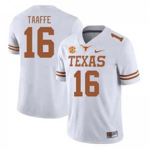#16 Michael Taaffe UT White Men Jersey Alumni SEC Conference