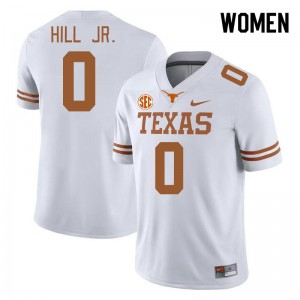 #0 Anthony Hill Jr. UT White Womens Jersey 2025-26 SEC Conference