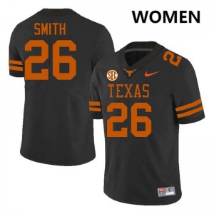 #26 Ty'Anthony Smith UT Black Womens Jersey Replica Football