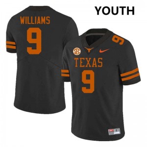 #9 Jonah Williams UT Black Youth Jersey University Football